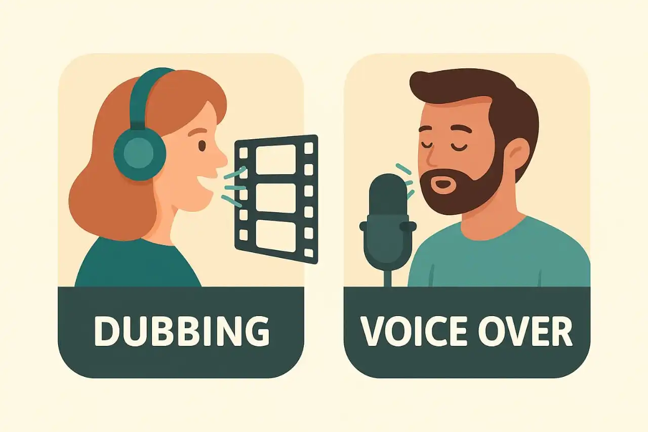 what-is-the-difference-between-dubbing-and-voice-over