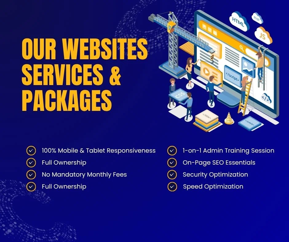 All of Our WordPress Website Services & Packages Include