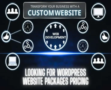 WordPress website packages pricing