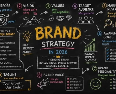what are the 7 stages of the branding process